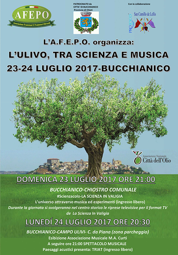 L'ulivo tra Scienza e Musica