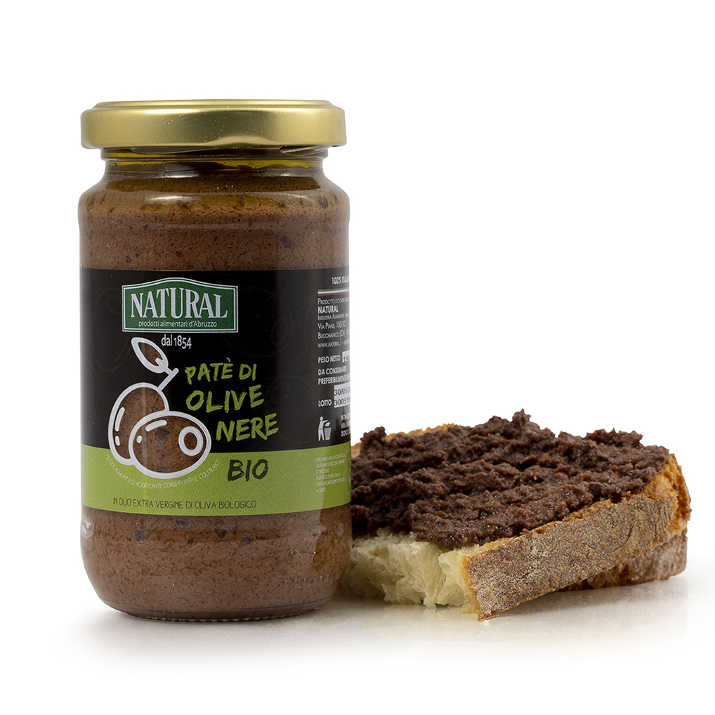 Patè di Olive nere bio