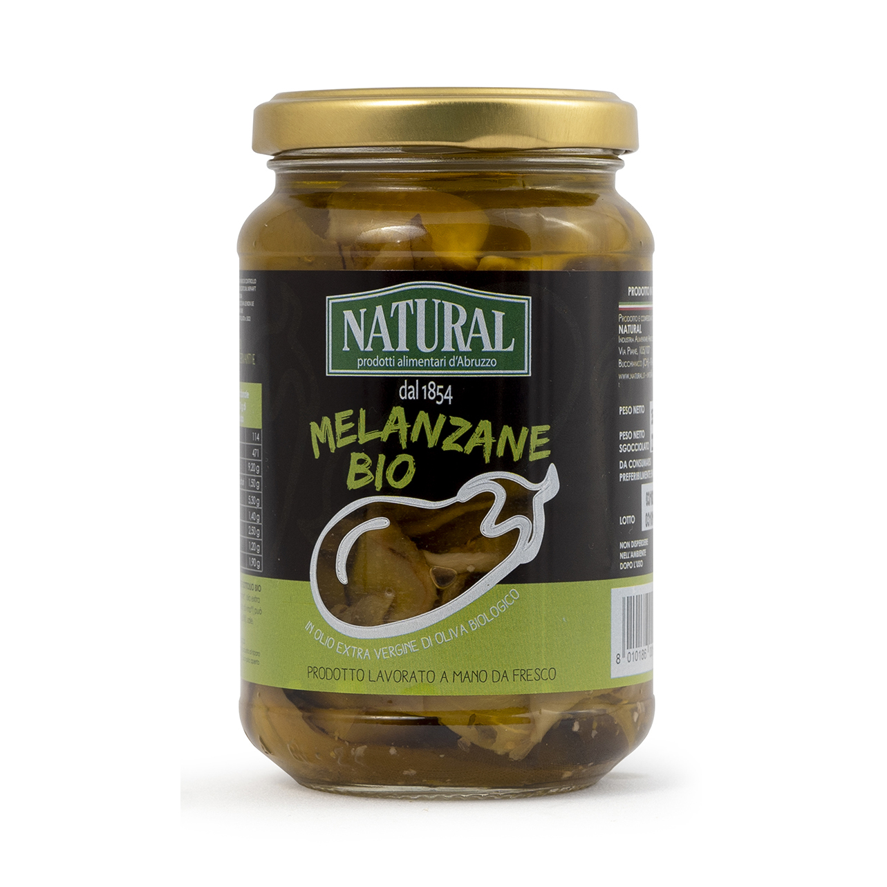 Melanzane sottolio bio