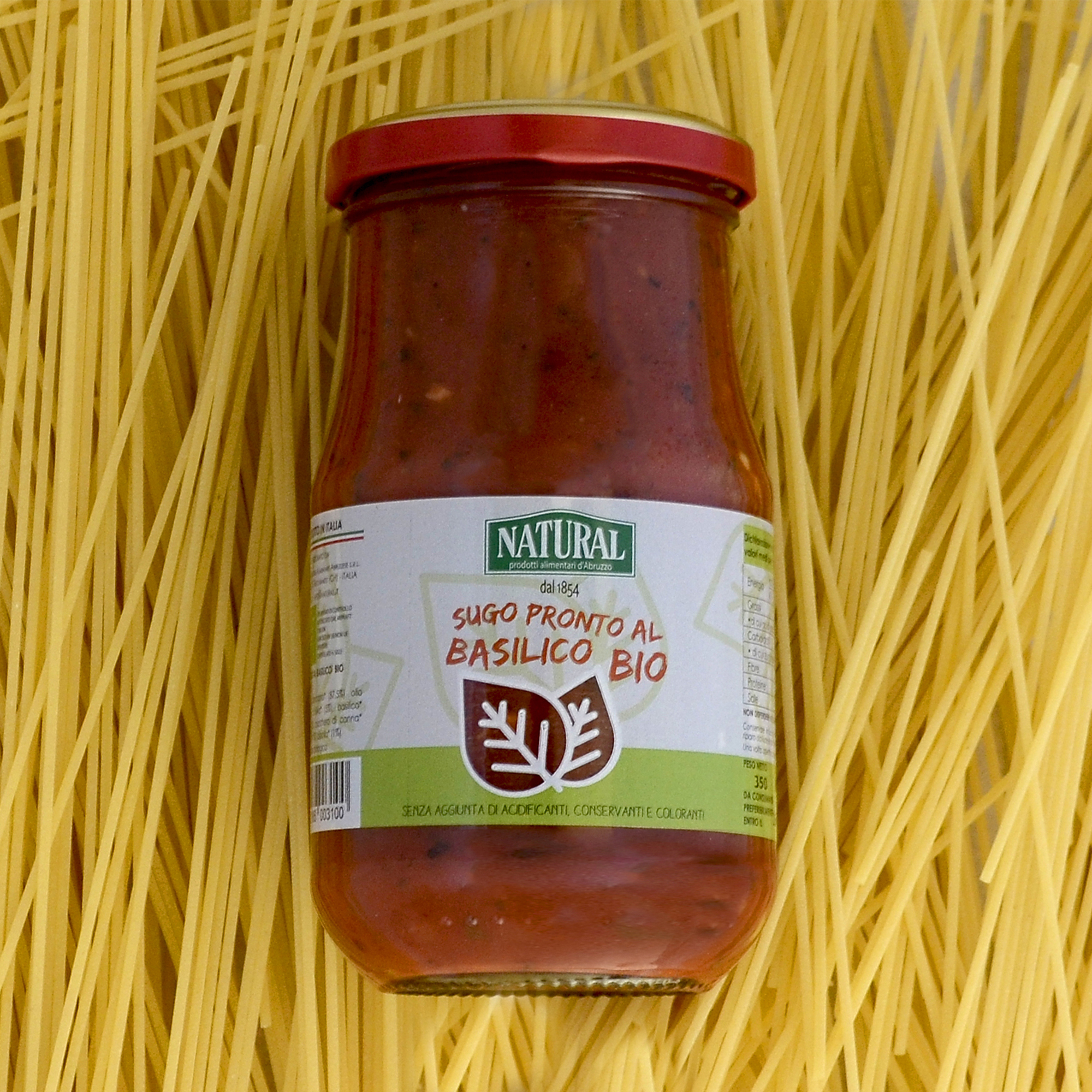 Sugo Pronto Biologico Basilico