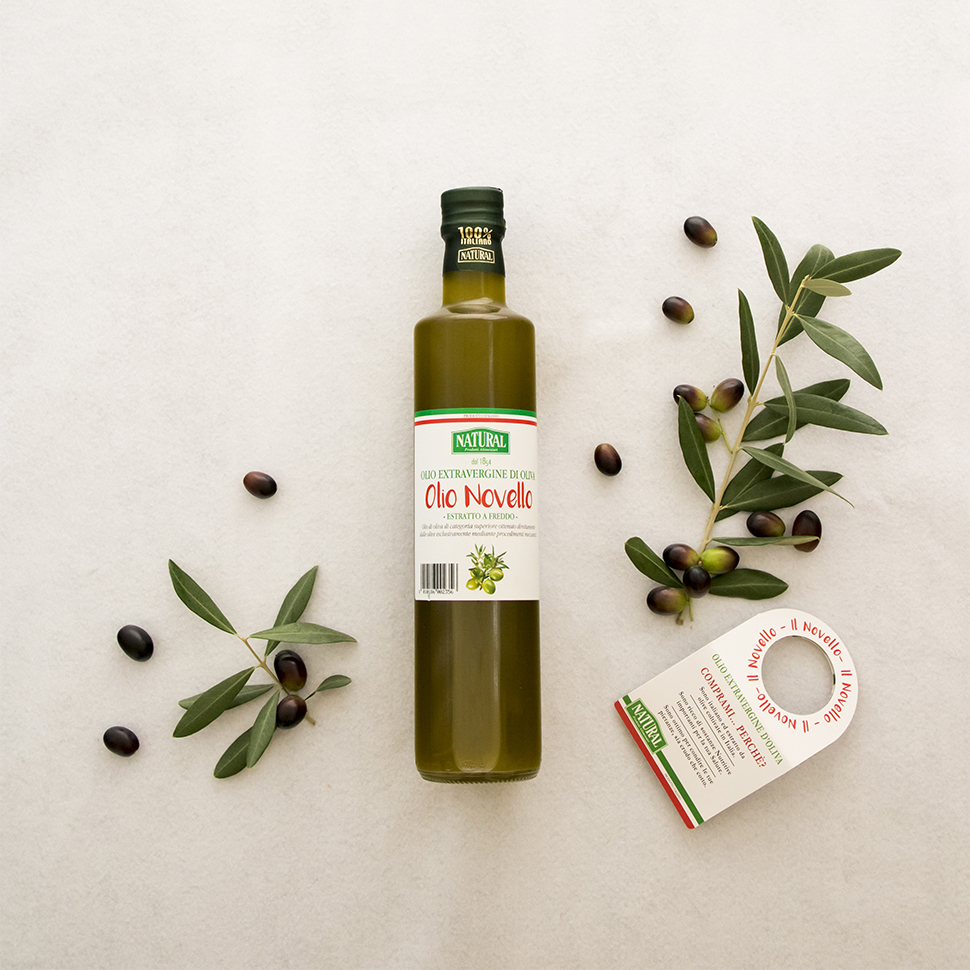 Olio Extravergine d'Oliva Novello
