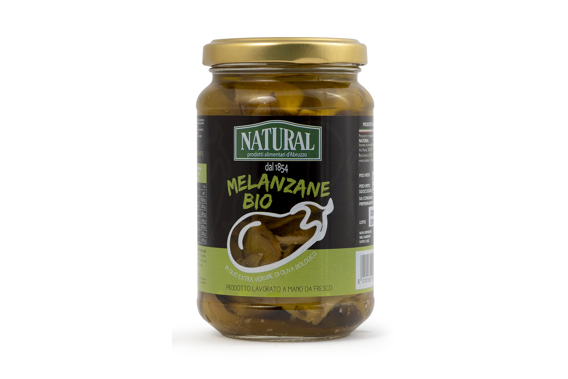 Biologica sottoli melanzane 370ml